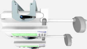 Hillaero MEDFUSION 3500 FAA certified mountable bracket for Air Ambulance Airmed Helicopter or Fixed Wing Aircraft WITH UNITS TOP